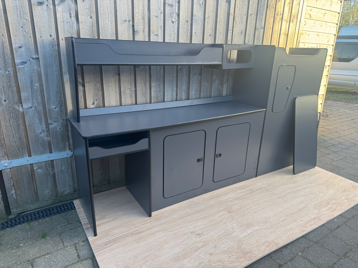 Core Range LWB campervan cabinets – additional view