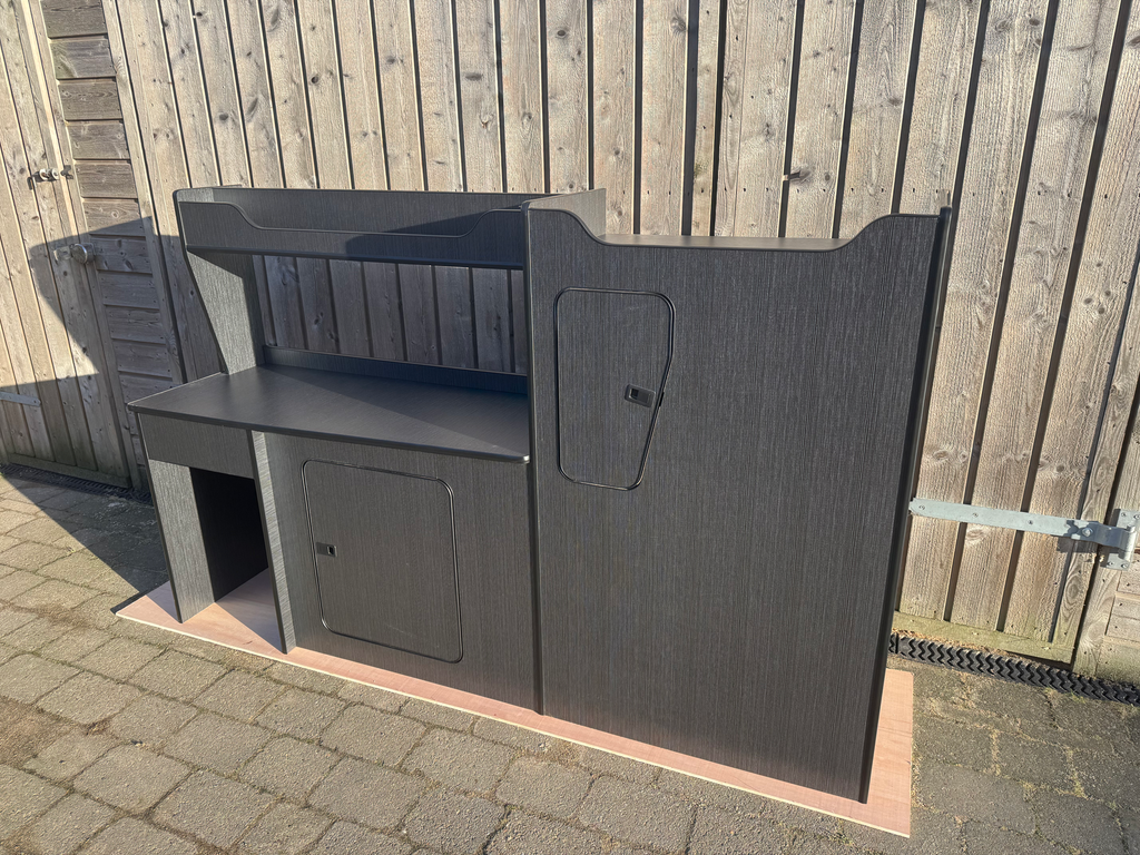 Core Range SWB campervan cabinets – additional view