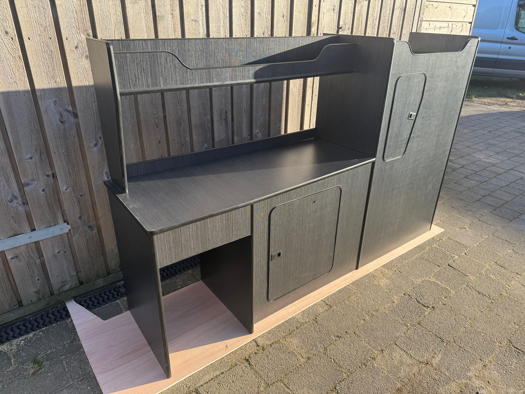 Core Range SWB campervan cabinets – additional view