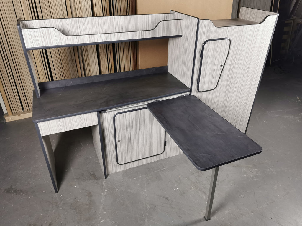 SWB campervan cabinets – additional view