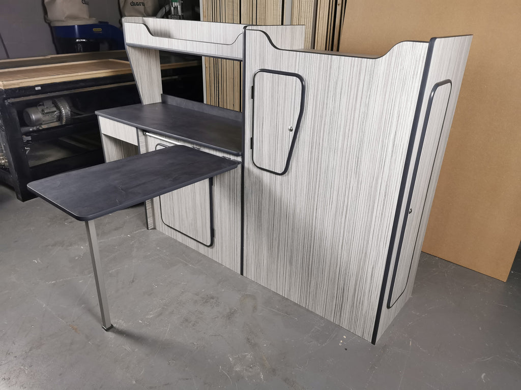 SWB campervan cabinets – additional view
